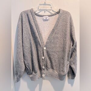 Vintage Instant Glamour Limited Express button up sweatshirt cardigan